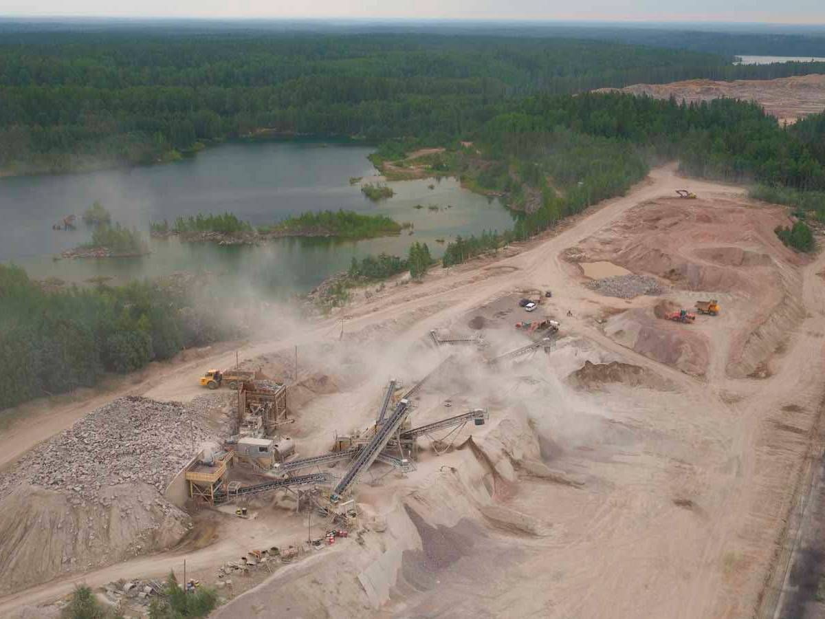 карьер Сысоевский Ленинградская область