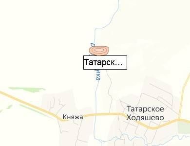 карьер Татарско-Ходяшево на карте