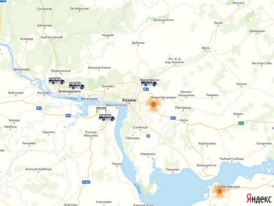 весовой контроль  на карте в Татарстане