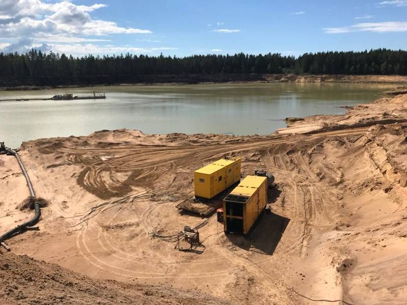 Таменгонт карьер Ленинградская область