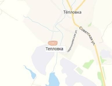 Карьер Тепловка на карте