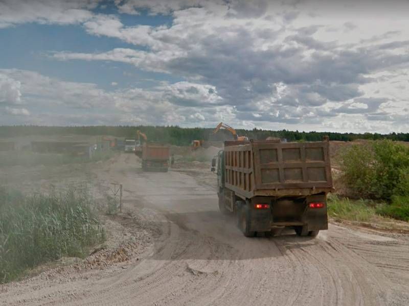 карьер Толоконцевский  Нижегородская область