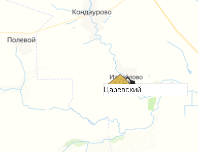 Карьер Царевский на карте