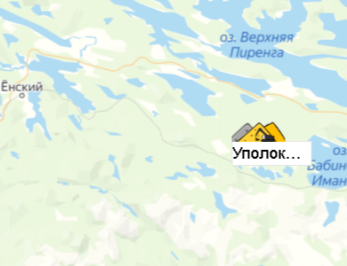 Уполокша-2 (ю-в фланг) на карте