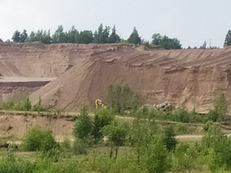 карьер Ваулины горы Псковская область