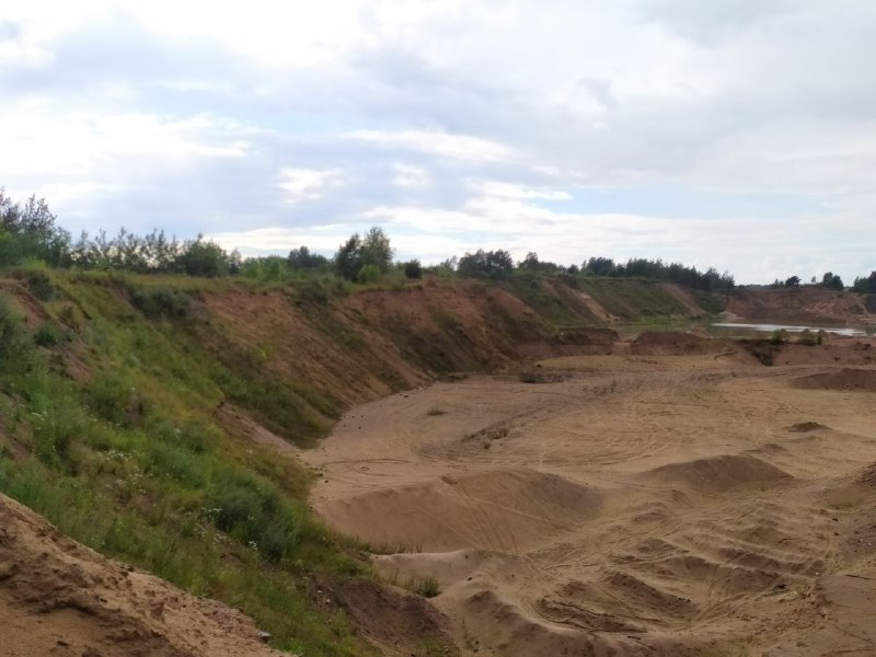 карьер Ваулины горы Псковская область