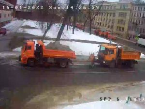 Веб-камера на Рижском снегоприемном пункте