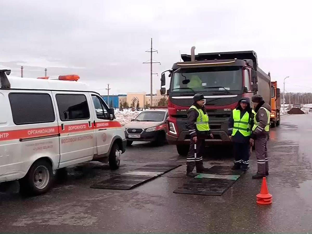 Работают передвижные весовые контроли в Башкирии