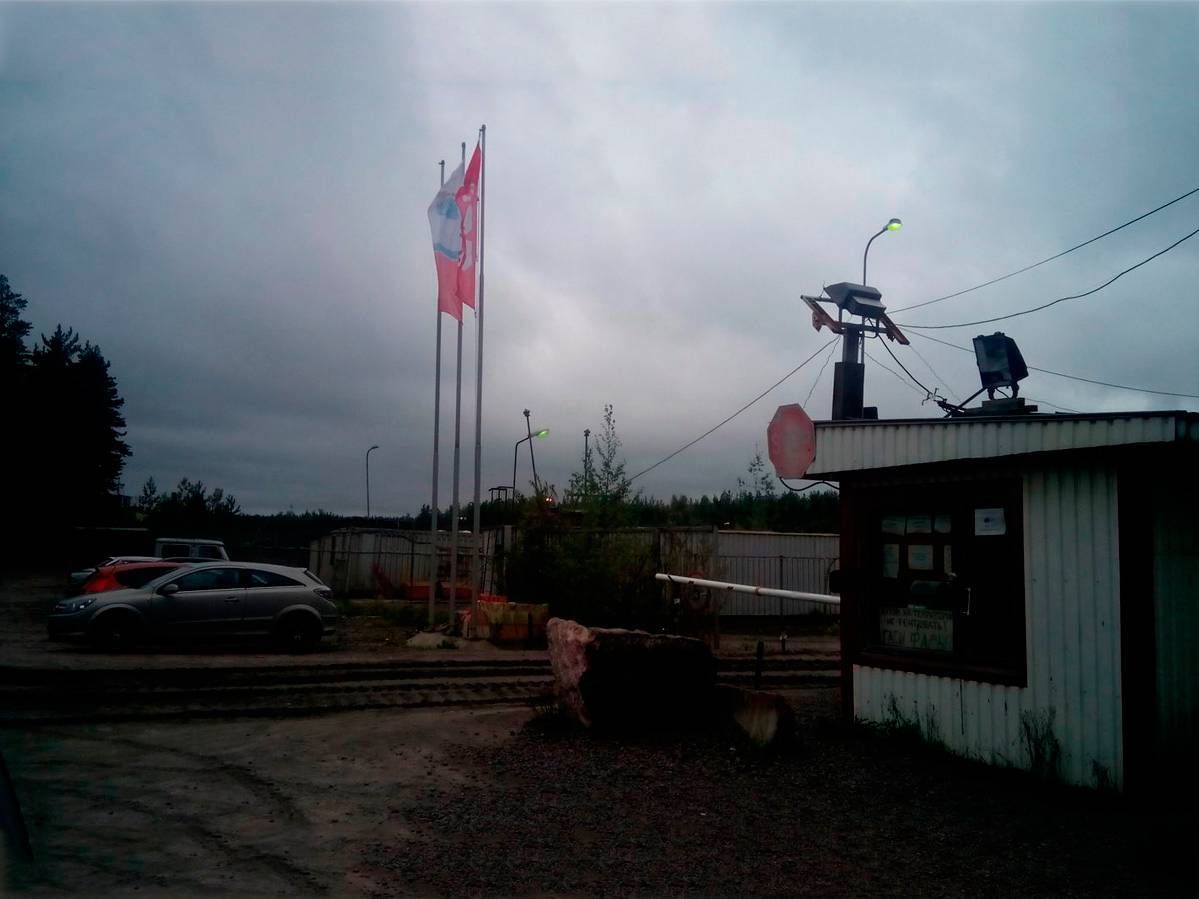 въезд на Гаврилово карьер от ЛСР-Базовые