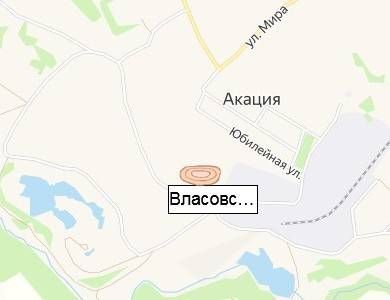 Власовское карьероуправление на карте