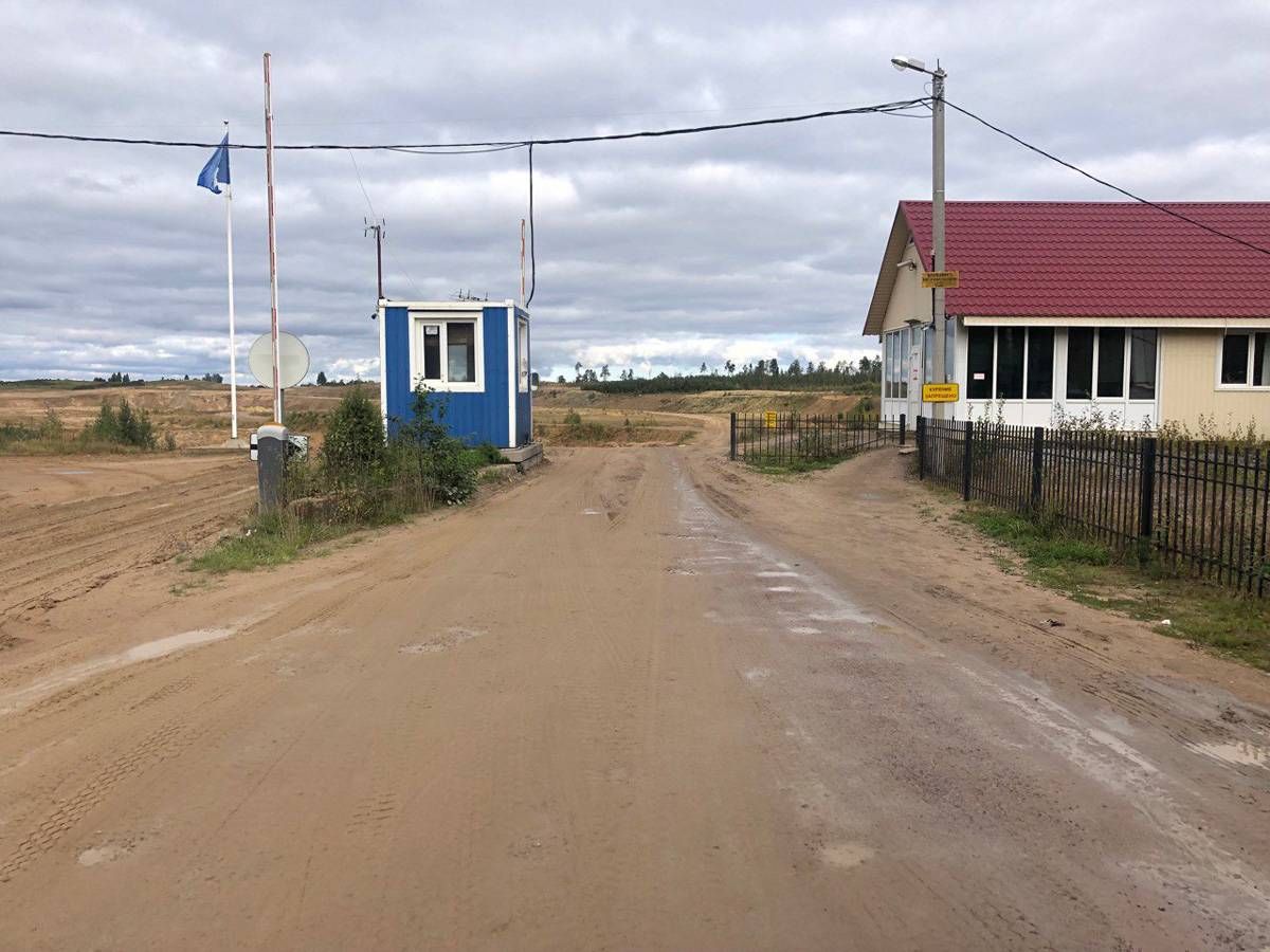 Малое Сослово карьер Ленинградская область