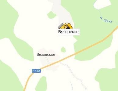 карьер Вязовское на карте