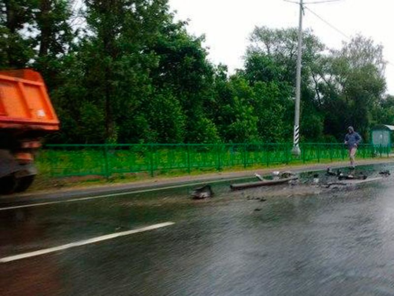 Вылетел на встречку