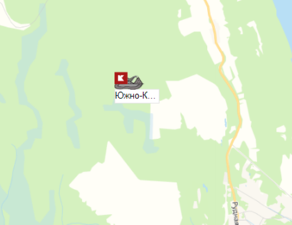 Южно-Каккаровское на карте