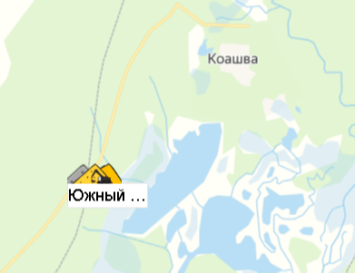 Южный Китчеявр уч 1 на карте