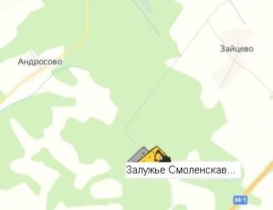 Залужье Смоленскавтодор на карте