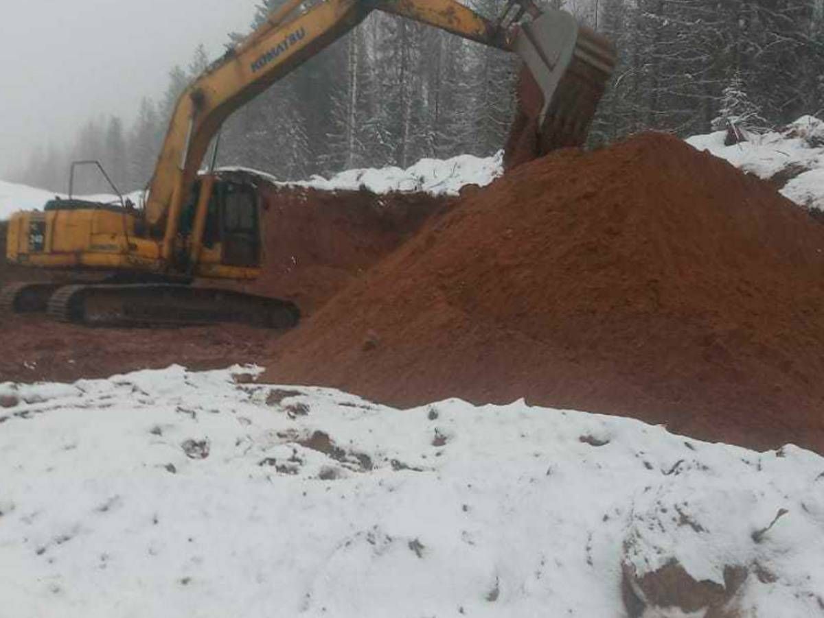 64-ый км карьер Ленинградская область