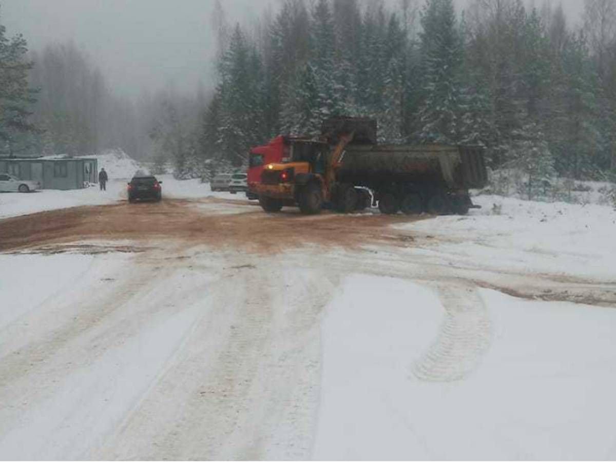 64-ый км карьер Ленинградская область