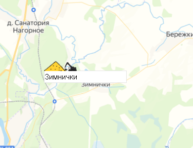 Карьер Зимнички на карте