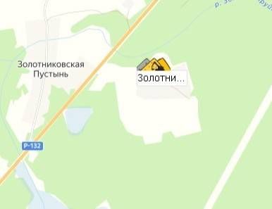 Золотниковская Пустынь на карте